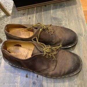 Dr. Martens Brown High Quality Leather Shoes